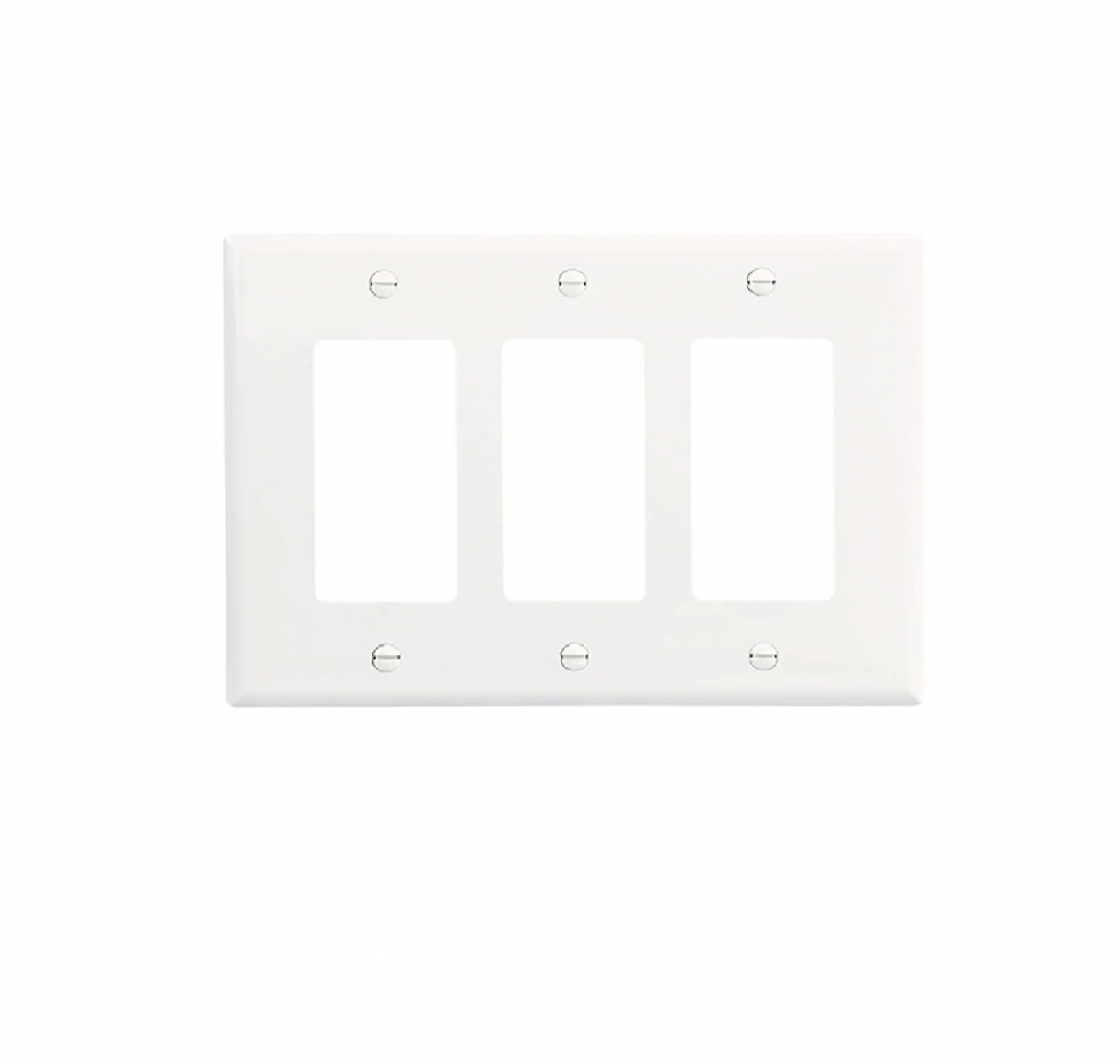 PJ263W – Eaton Eaton 3-Gang Decorator GFCI Wallplate – DM Electrical ...